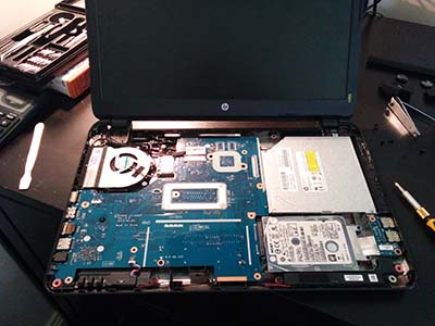 Techaroo :: Install New Hard Drive And Install Windows On HP 250 G3